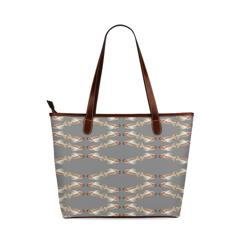 kylie pattern 1a Shoulder Tote Bag (Model 1646)
