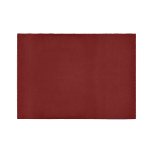 color blood red Area Rug7'x5'