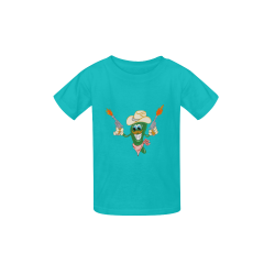 Sherif Jalapeno Sea Green Kid's  Classic T-shirt (Model T22)