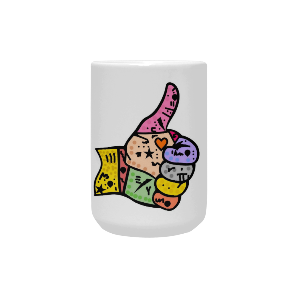 Like it by Nico Bielow Custom Ceramic Mug (15OZ)