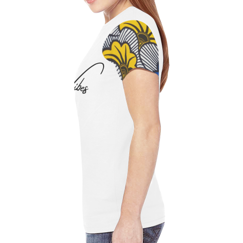T shirt Wax 5 GV New All Over Print T-shirt for Women (Model T45)