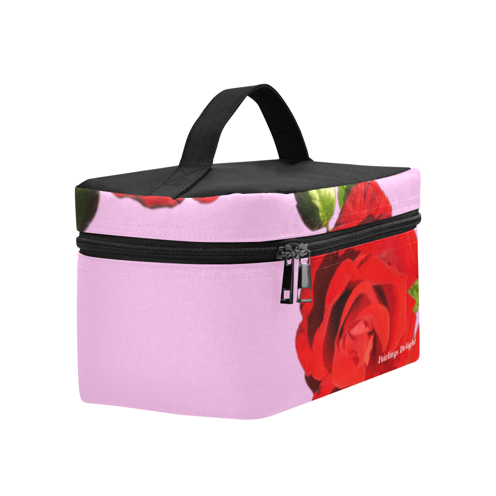 Fairlings Delight's Floral Luxury Collection- Red Rose Lunch Bag/Large 53086a10 Lunch Bag/Large (Model 1658)