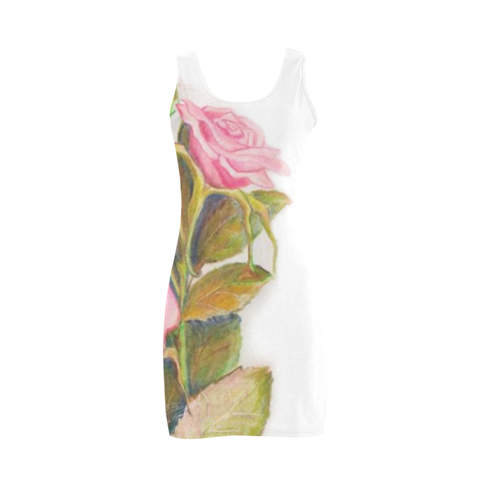 Late Spring Roses Medea Vest Dress (Model D06)