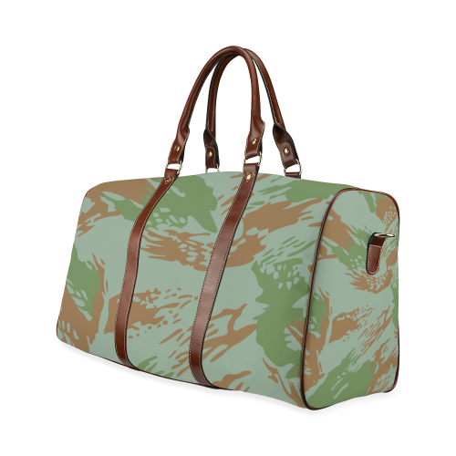 Navy camouflage Waterproof Travel Bag/Small (Model 1639)