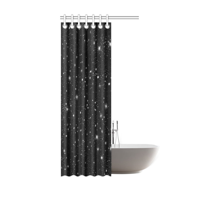 Stars in the Universe Shower Curtain 36"x72"