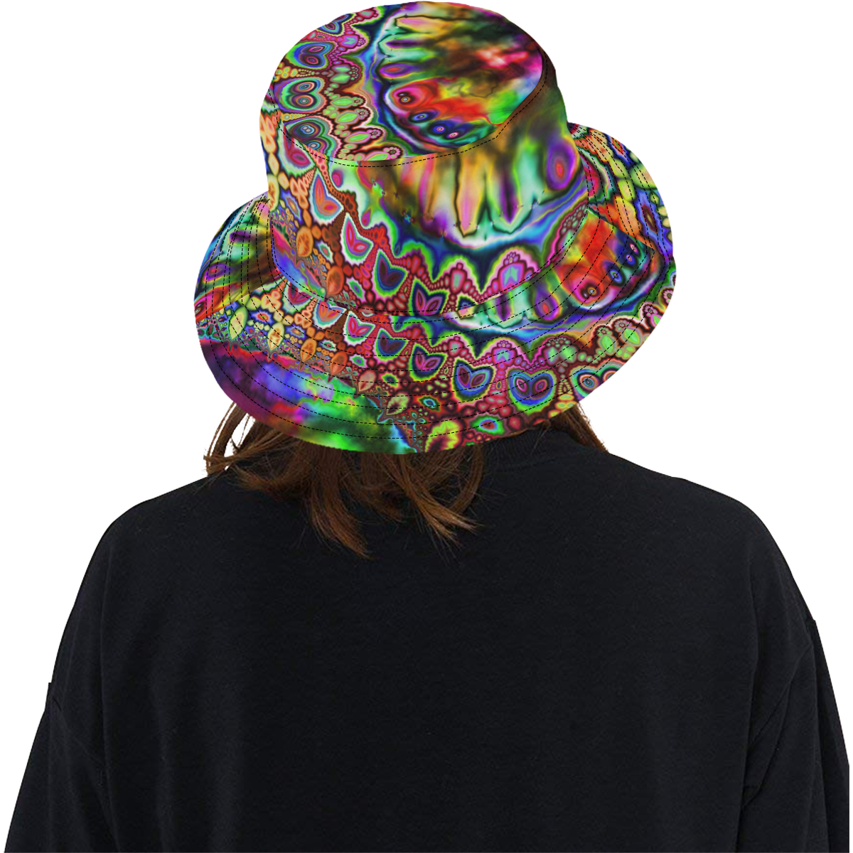 Ride The Rainbow All Over Print Bucket Hat