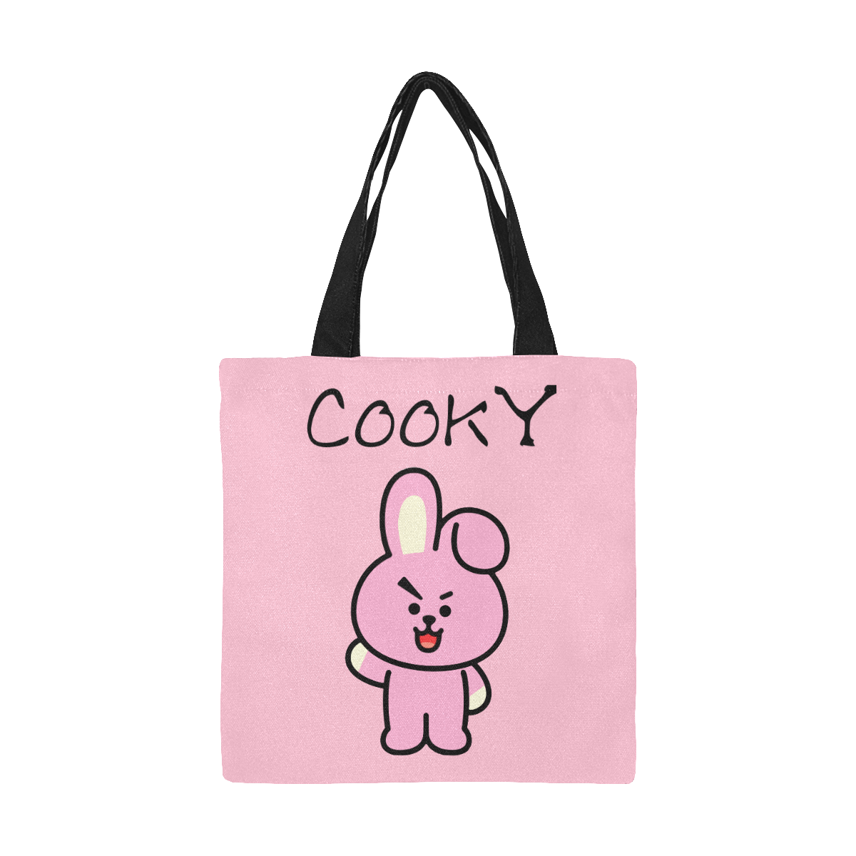 Cooky All Over Print Canvas Tote Bag/Small (Model 1697)