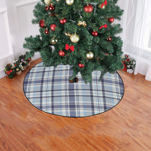TARTAN DESIGN-2 Christmas Tree Skirt 47" x 47"