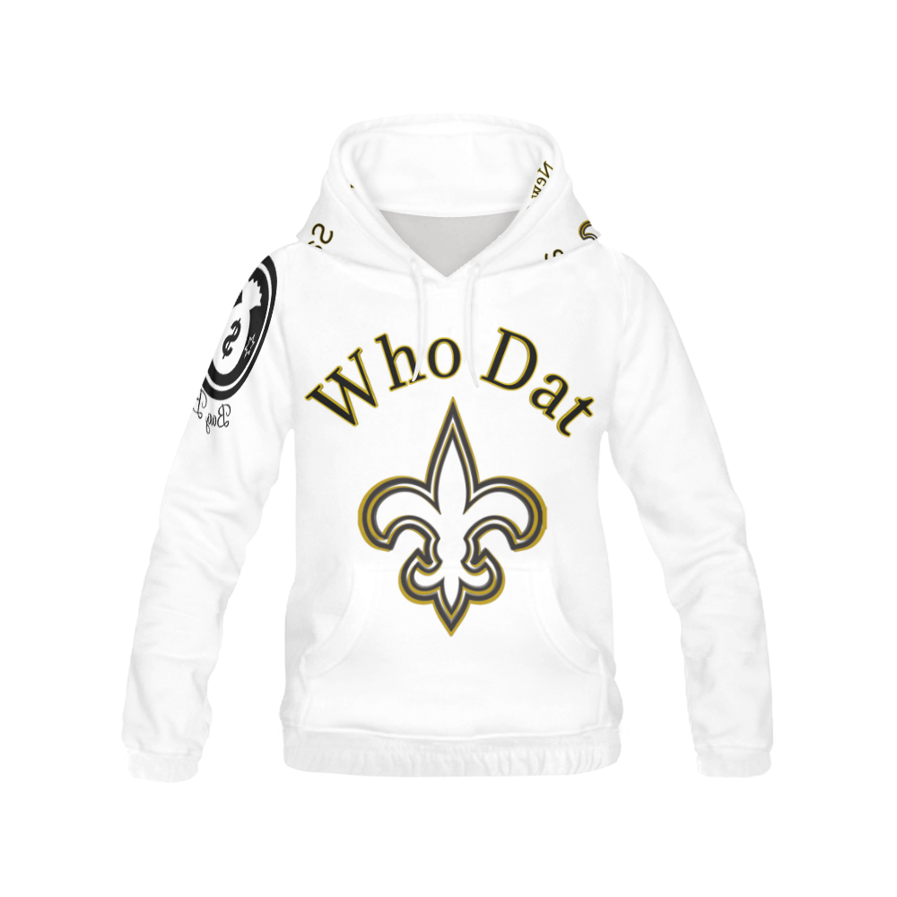 Who Dat Hoodie All Over Print Hoodie for Men (USA Size) (Model H13)