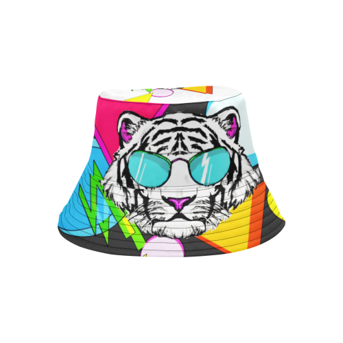 90's Tiger party1 All Over Print Bucket Hat for Men
