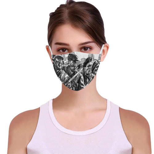 PROTECT OUR DEAR MOSCOW 3D Mouth Mask with Drawstring (30 Filters Included) (Model M04) (Non-medical Products)