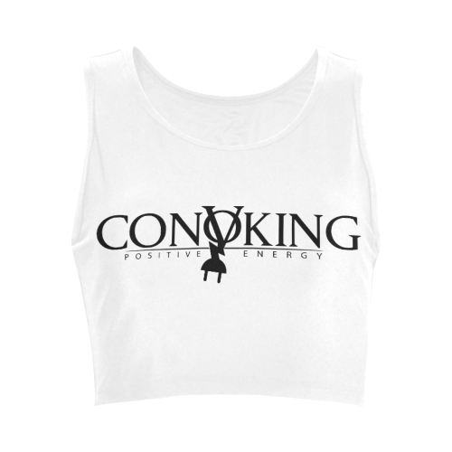 Convoking Positive Energy Women's Crop Top (Model T42)