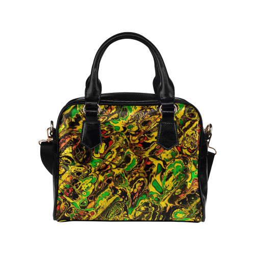 wonderful fractal 3185 by JamColors Shoulder Handbag (Model 1634)