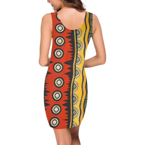 Cool Sunset Medea Vest Dress (Model D06)