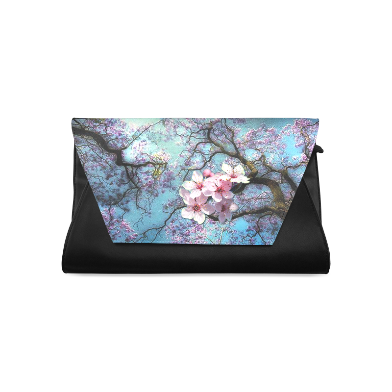 Cherry Blossoms Clutch Bag (Model 1630)