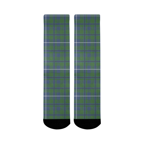 Douglas Tartan Mid-Calf Socks (Black Sole)