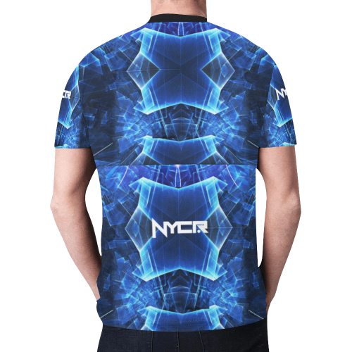 2020 Everything is Blue NYCR New All Over Print T-shirt for Men (Model T45)