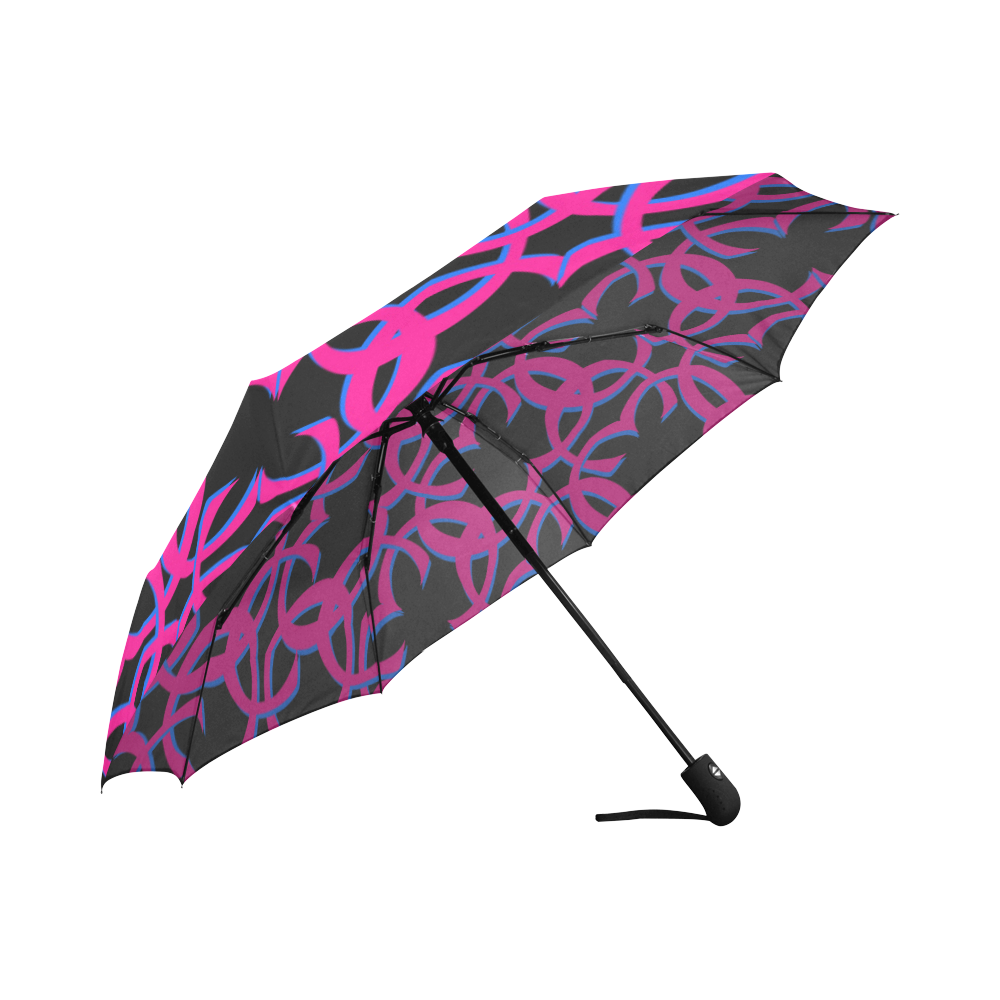ccclogohotpinkcccbrella Auto-Foldable Umbrella (Model U04)