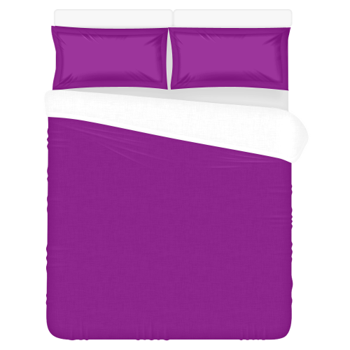 color purple 3-Piece Bedding Set