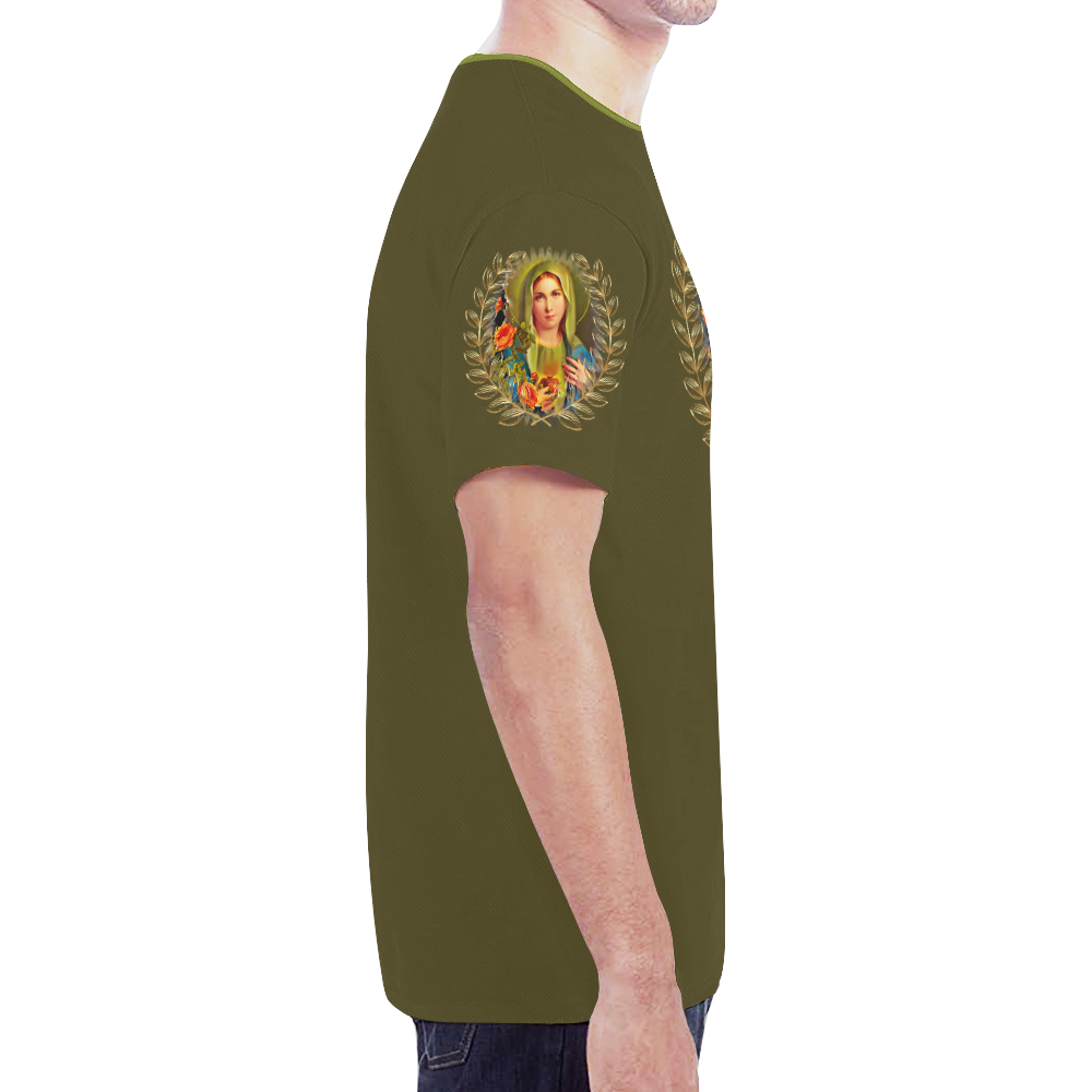 Saint Mary New All Over Print T-shirt for Men (Model T45)