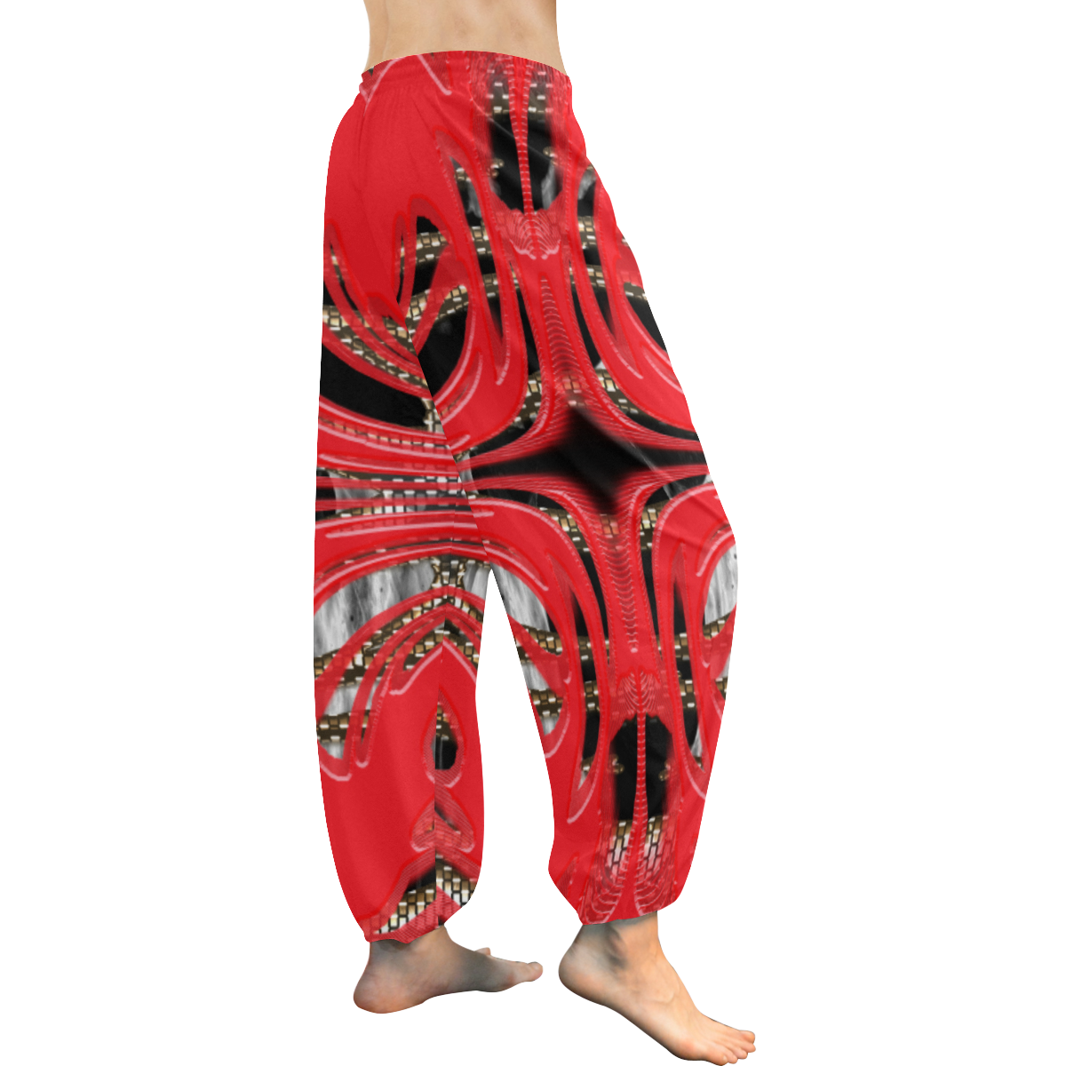5000xart 18 Women's All Over Print Harem Pants (Model L18)