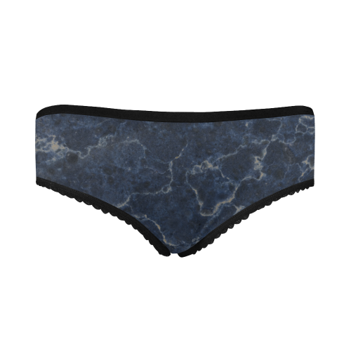 Marble Blue Women's All Over Print Classic Briefs (Model L13)