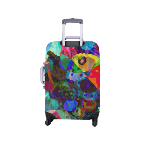 mulri colored inks Luggage Cover/Small 18"-21"