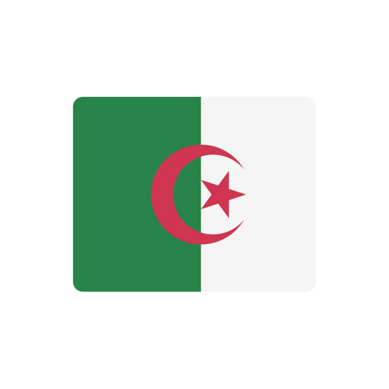 Algeria Flag Rectangle Mousepad