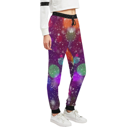 background Unisex All Over Print Sweatpants (Model L11)