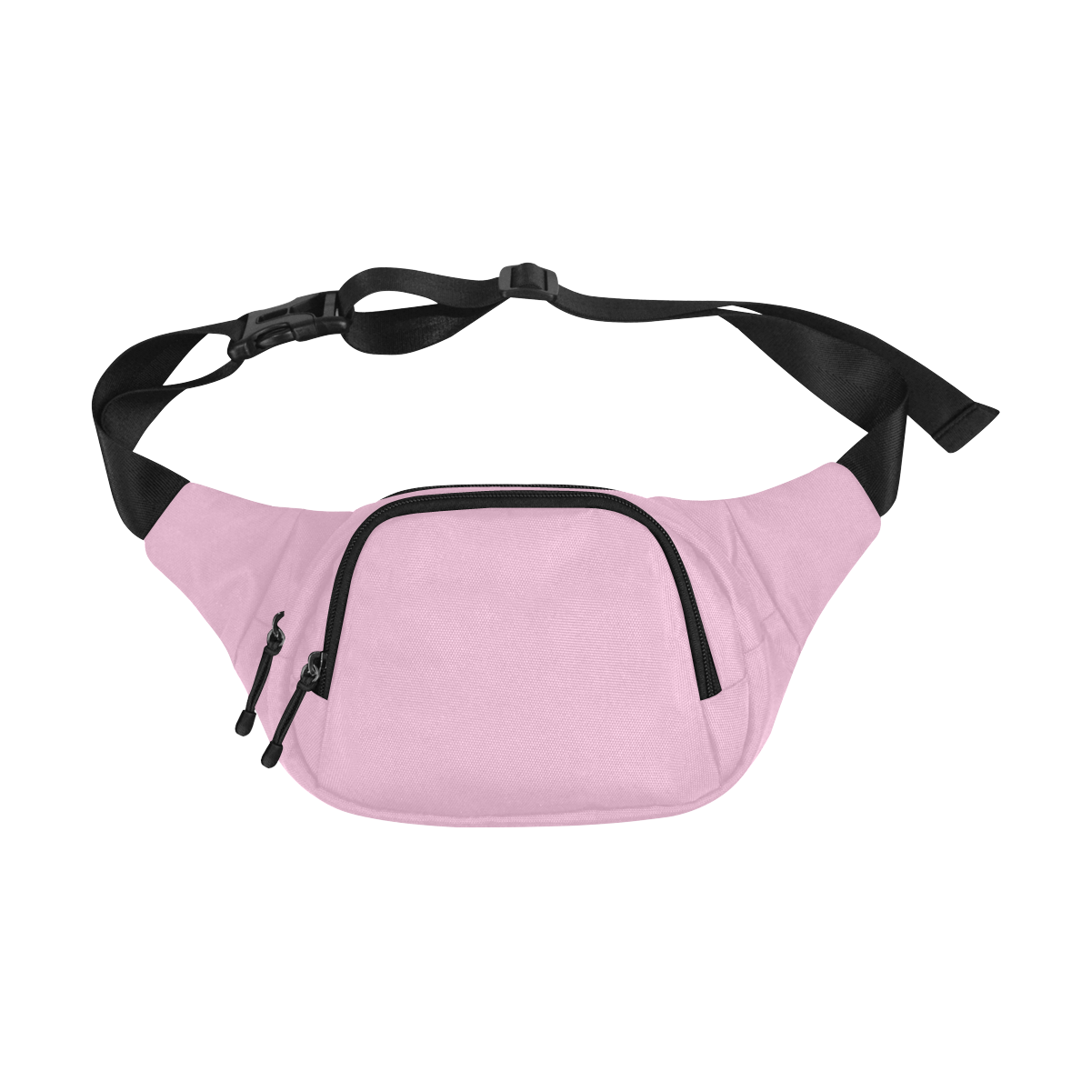 Color Solid Sweet Lilac Fanny Pack/Small (Model 1677)
