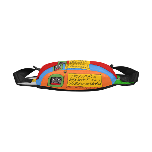 75dab x Writing Pouch Fanny Pack/Large (Model 1676)