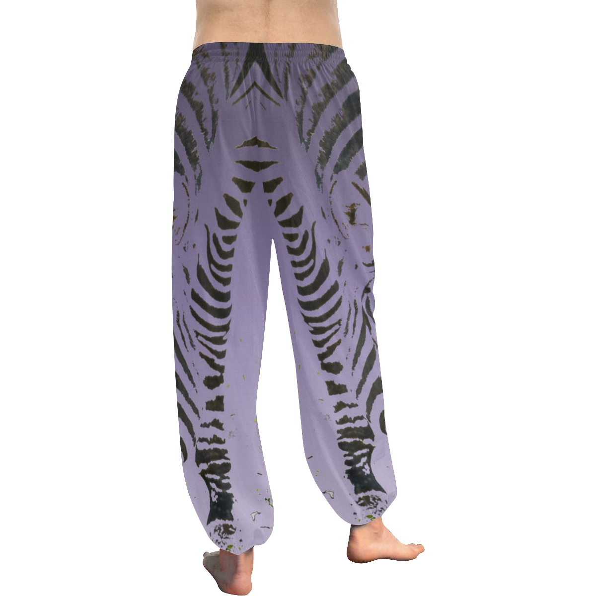 purplzee Women's All Over Print Harem Pants (Model L18)