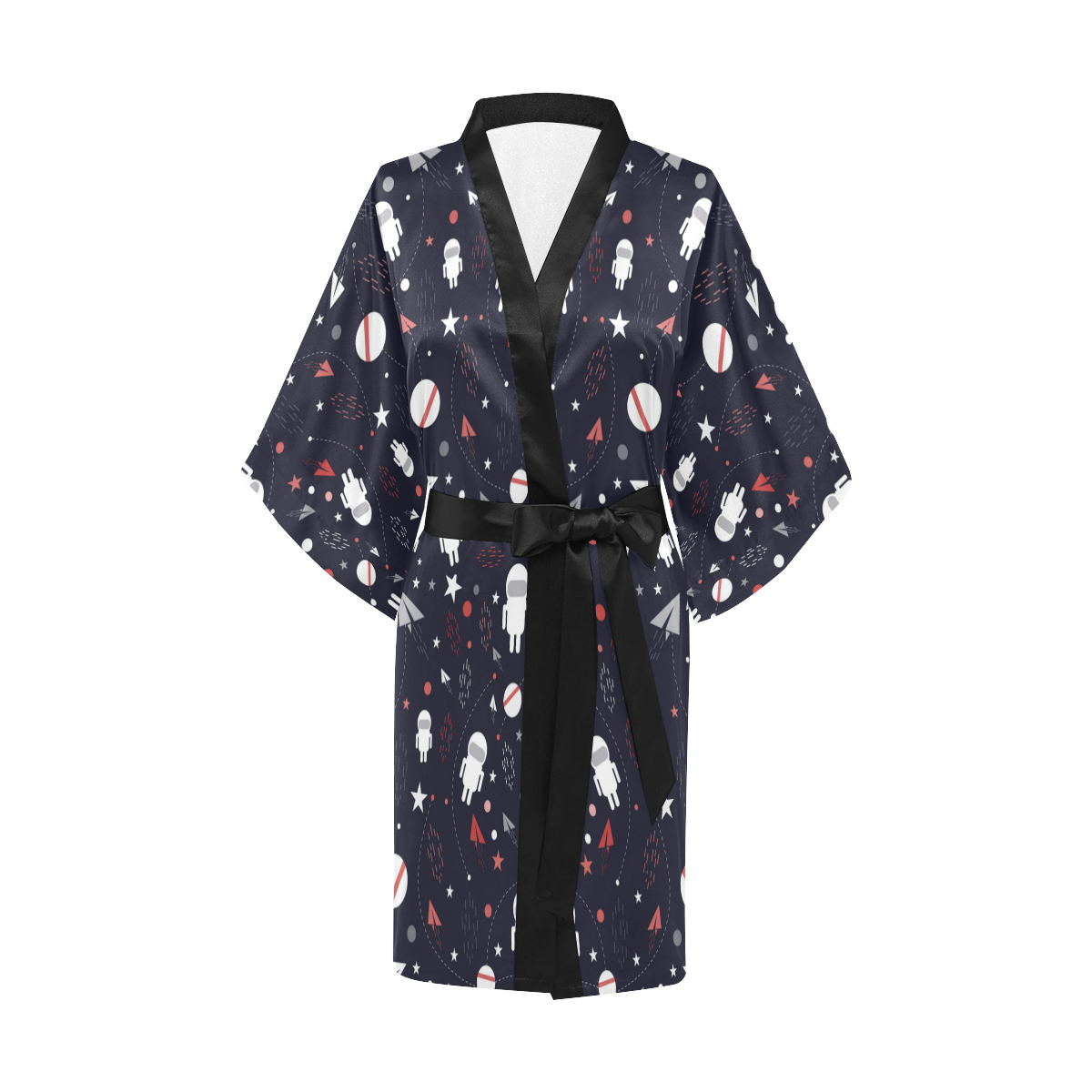 Astronaut Seamless Kimono Robe