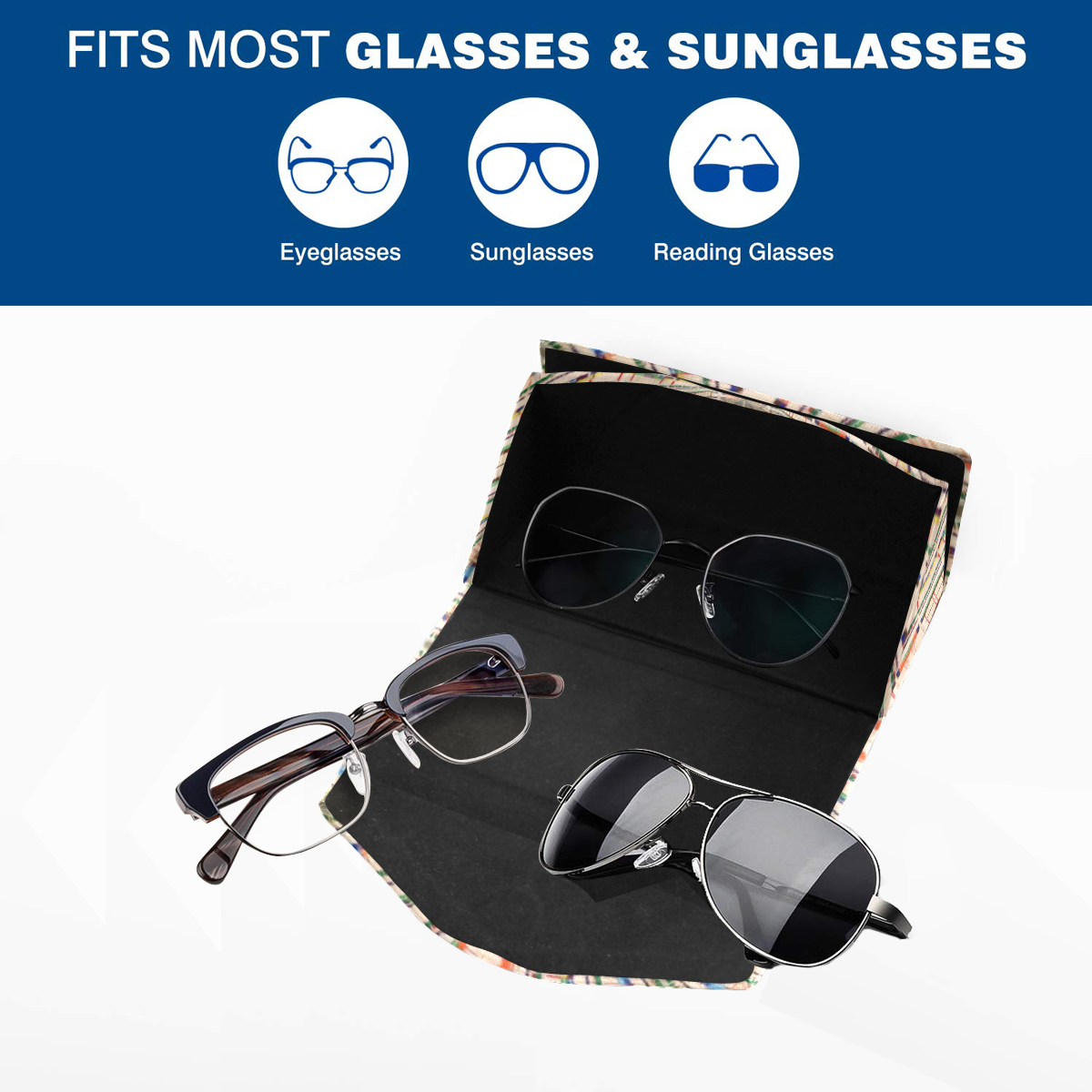 Michael Custom Foldable Glasses Case