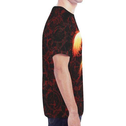Phoenix-NYCR New All Over Print T-shirt for Men (Model T45)