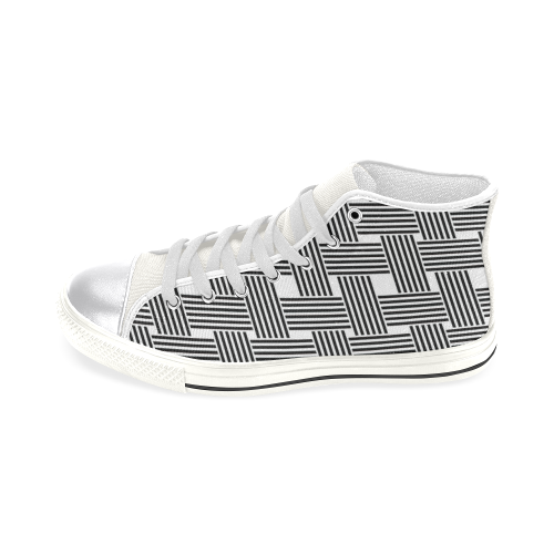 43sw Women's Classic High Top Canvas Shoes (Model 017)