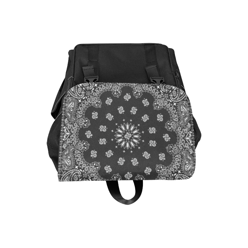 mce bandana backpack blk Casual Shoulders Backpack (Model 1623)