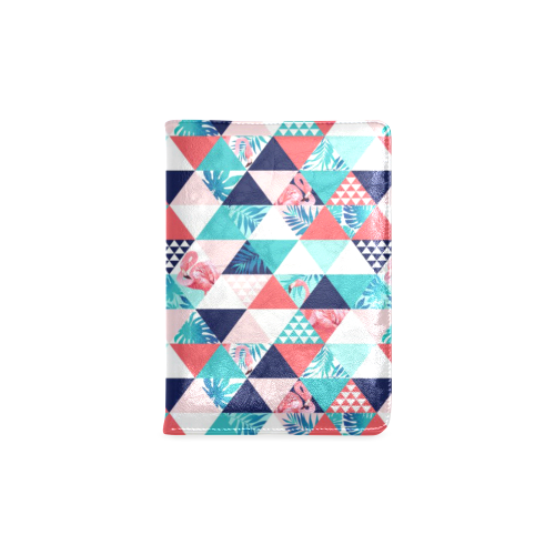 Flamingo Triangle Pattern Custom NoteBook A5