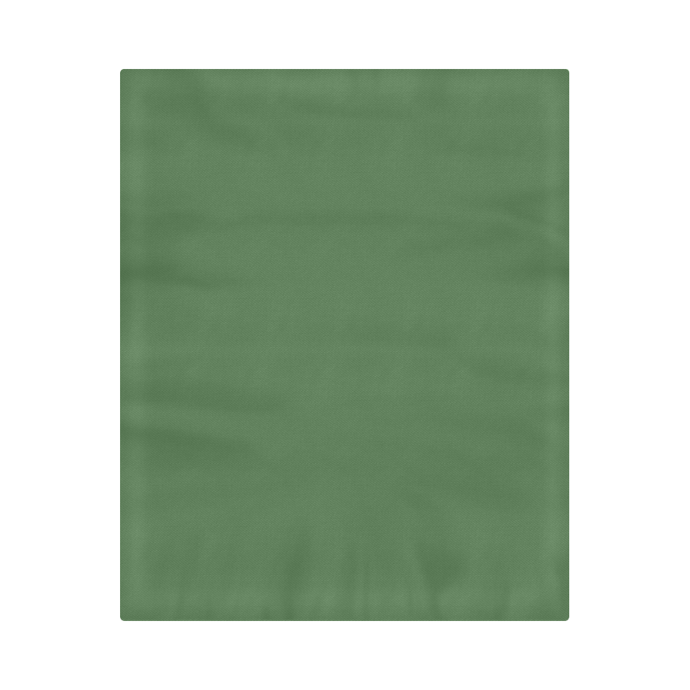 color artichoke green Duvet Cover 86"x70" ( All-over-print)