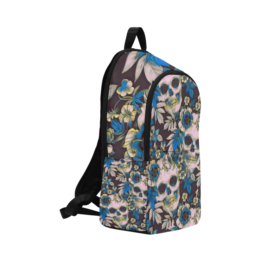 Woke Skulls Festival Hawaii 200 Fabric Backpack for Adult (Model 1659)