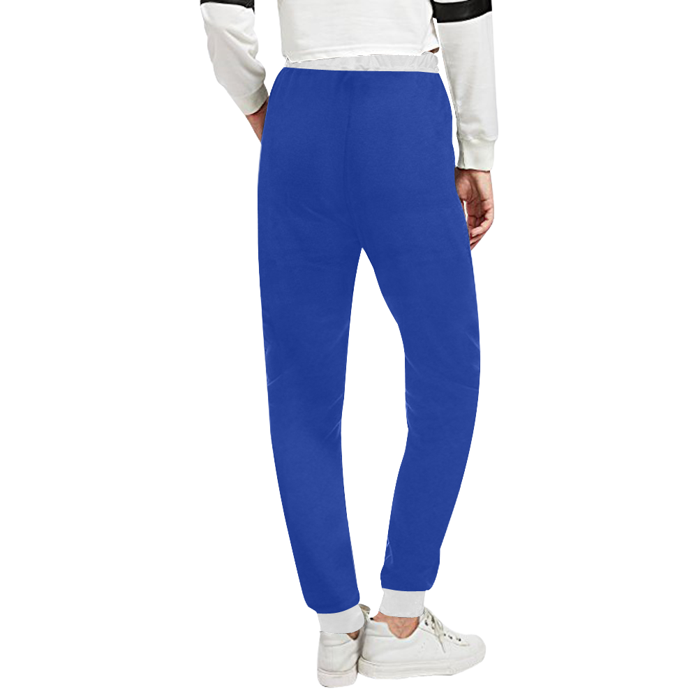 color Egyptian blue Unisex All Over Print Sweatpants (Model L11)