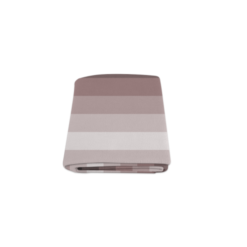 Grey multicolored stripes Blanket 40"x50"