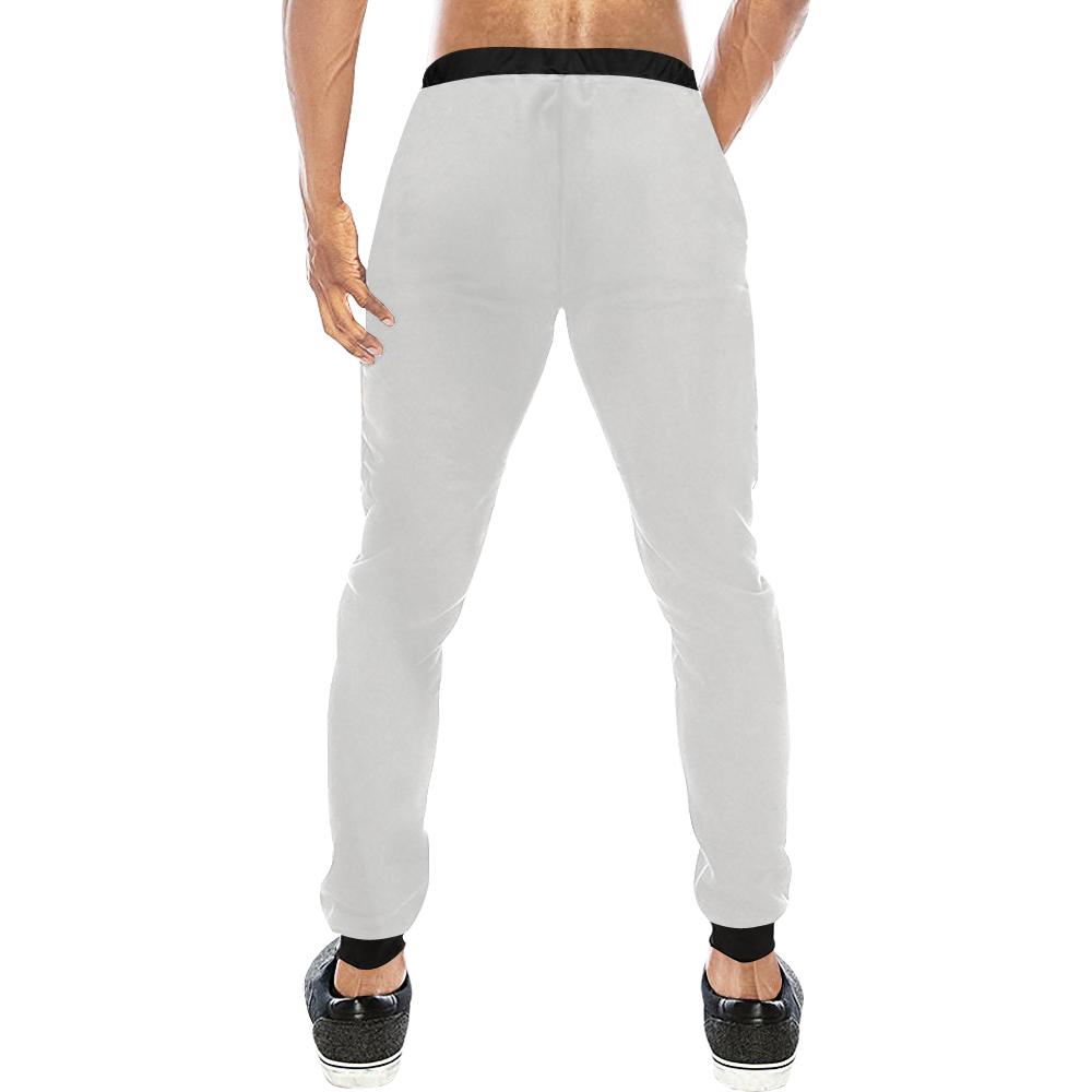 Cheff Dee 745 star II White Men's All Over Print Sweatpants (Model L11)