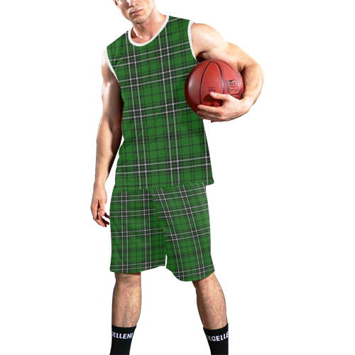 MacLean tartan All Over Print Basketball Uniform