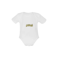 Blessed Baby Powder Organic Short Sleeve One Piece (Model T28)