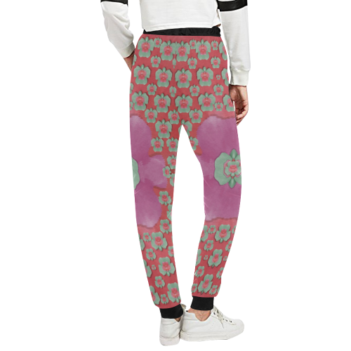 fantasy flowers in everything Unisex All Over Print Sweatpants (Model L11)