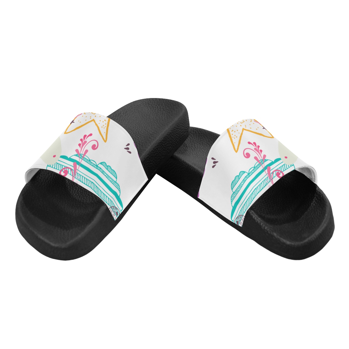 Unicorn Dream Women's Slide Sandals (Model 057)
