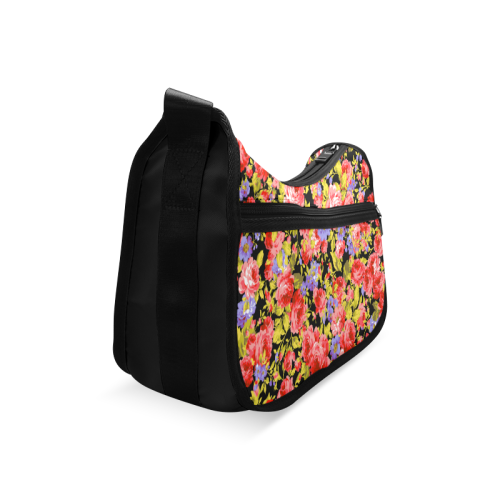 Colorful Flower Pattern 02 Crossbody Bags (Model 1616)