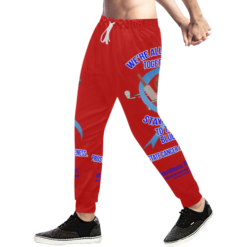 Prostate-Cancer-Awareness Men's All Over Print Sweatpants (Model L11)