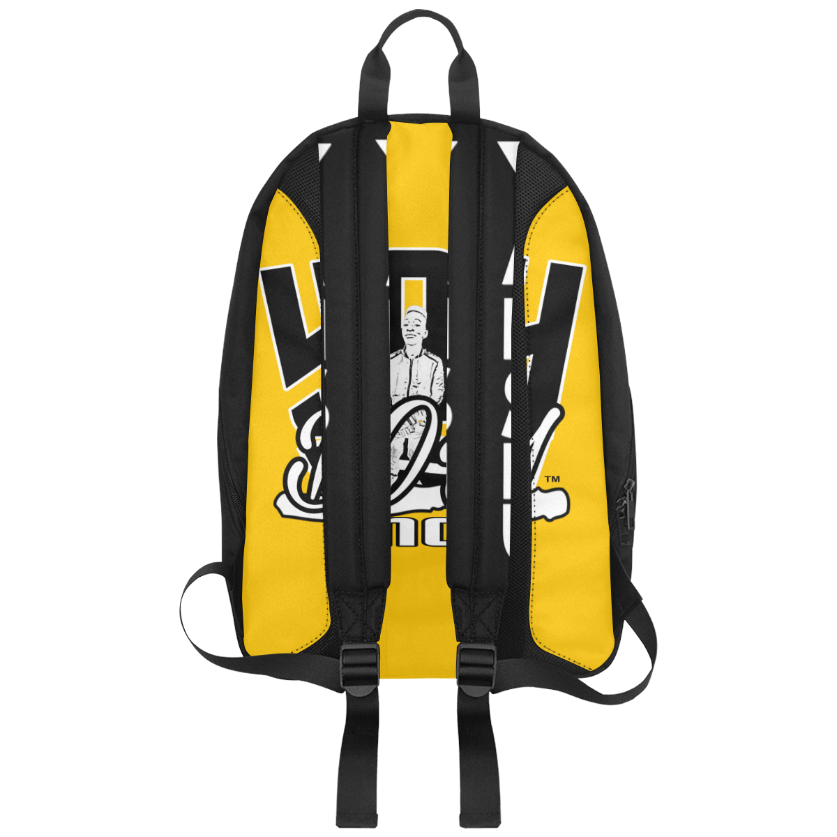 YahBoy Inc. Yellow Large Capacity Travel Backpack (Model 1691)